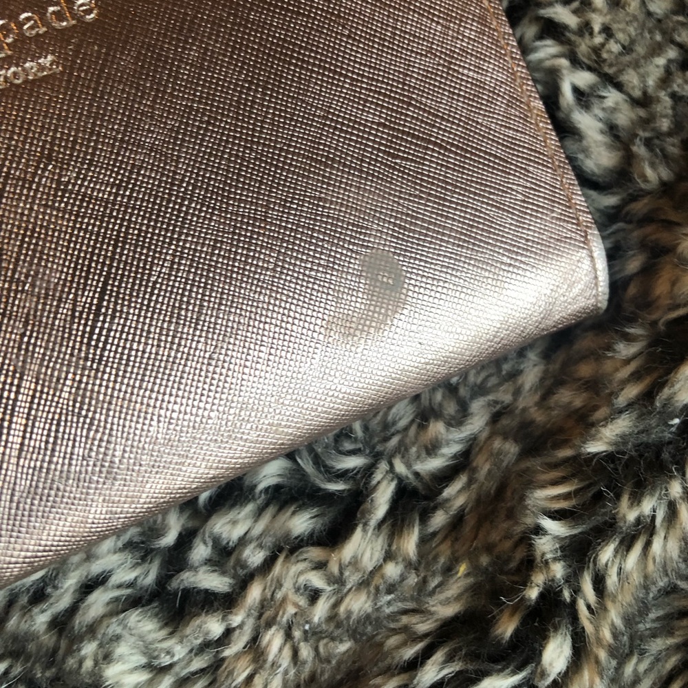 [Kate Spade] Champagne/ Rose Gold Wallet Gem